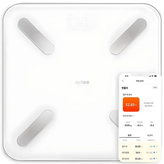 앳플리 T3 체중계 화이트