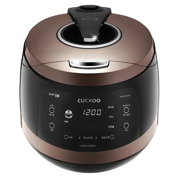 쿠쿠 IH전기압력밥솥 10인용 CRP-HWF1060FB 브론즈 블랙 컬러