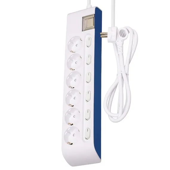 현대 화재방지 멀티탭 6구 제품 이미지