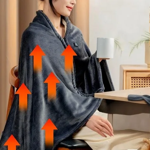 프리미엄 극세사 진기 온열 담요 - USB 무선 캠핑용 리뷰 (17,160원, 2026)