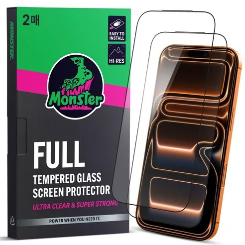 몬스터 고화질 슈퍼강력 투명 강화유리 - 최저가 16,900원 완전 가이드 (2025)