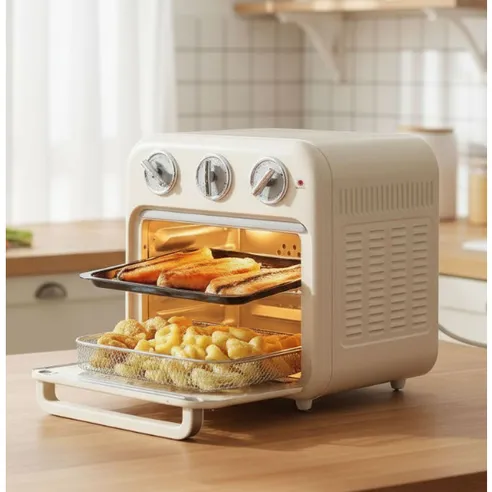 눕눕 오븐형 에어프라이어 18L - 5 in 1 대용량 리뷰 (66,260원, 2026)