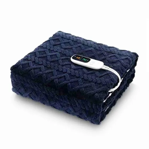 오아 포그밍L 전기담요 네이비 색상