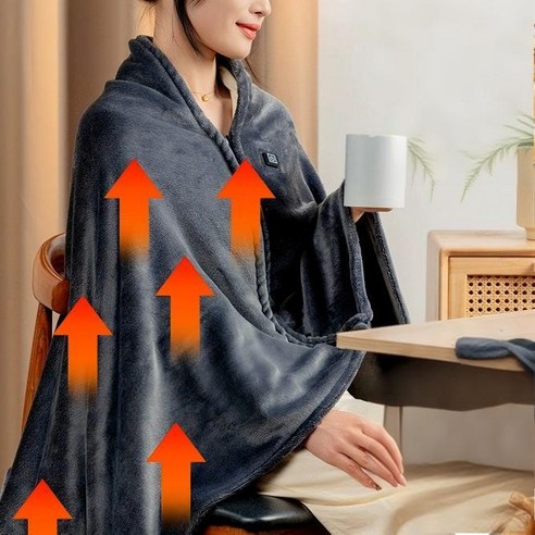 프리미엄 극세사 진기 온열 담요 - USB 무선 캠핑용 리뷰 (17,160원, 2026)